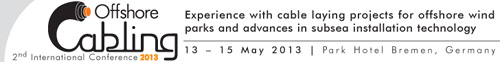 2nd International Conference Offshore Cabling 2013