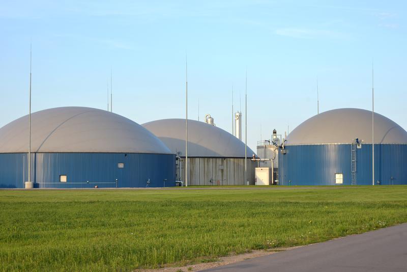 Biogasanlage der Naturgas Quesitz GmbH (© DBFZ)