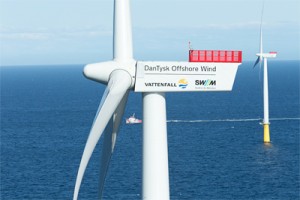   Eigentümer und Betreiber des Windparks DanTysk ist ein Konsortium aus Vattenfall und den Stadtwerken München. / Copyright: Vattenfall