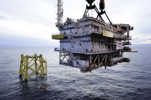 Gode-Wind-installation-Topside / Pressebild: Dong Energy