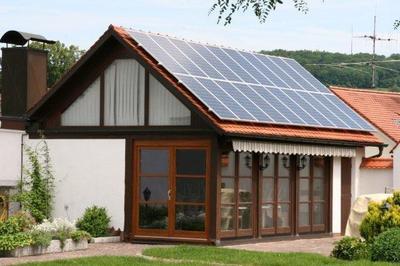 PV-erzeugt eigenen Strom / Pressebild: