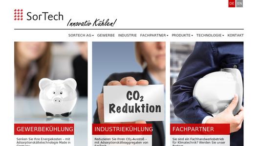 SorTech-Internetauftritt / Pressebild