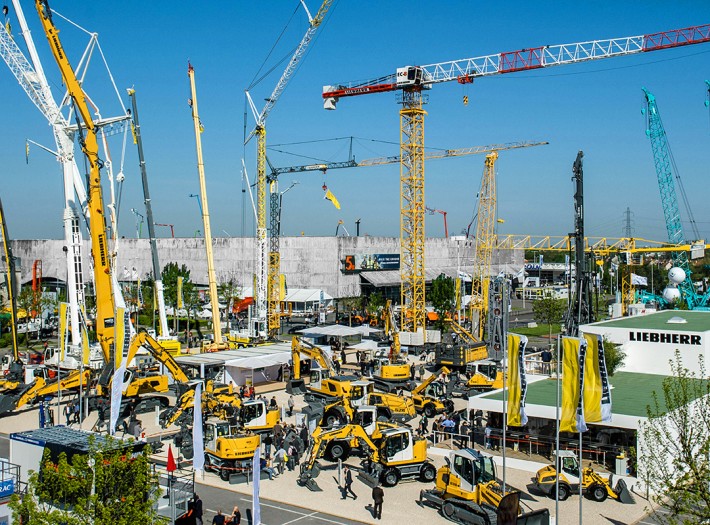 Liebherr auf der Intermat 2015 in Paris / Pressebild