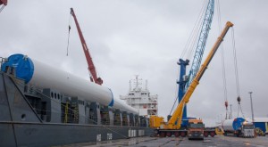 Sensible Fracht aus Spanien am Container Terminal Bremerhaven / Pressebild: EUROGATE