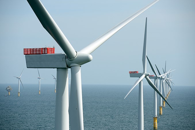 Sheringham Shoal Offshore Wind Farm in the North Sea / Photo: