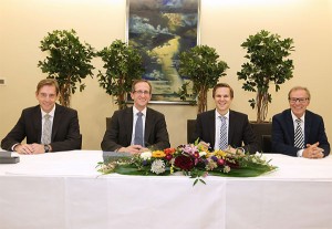 Vertragsunterzeichnung: Windpark Coppenbrügge II in Niedersachsen erweitert das Portfolio der GGEW AG / Pressebild
