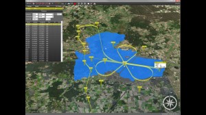 Schleifenflug mit Autopilot / Pressebild: DLR