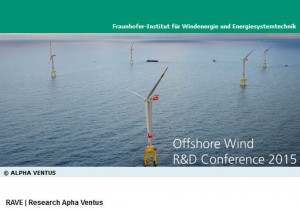Offshore Wind R&D Conference 13. - 15. Oktober 2015 Bremerhaven