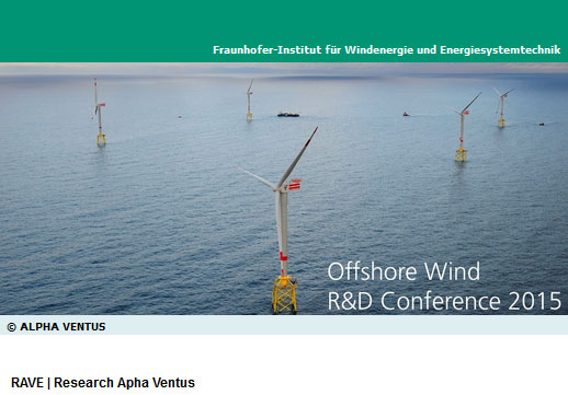 Offshore Wind R&D Conference 13. - 15. Oktober 2015 Bremerhaven