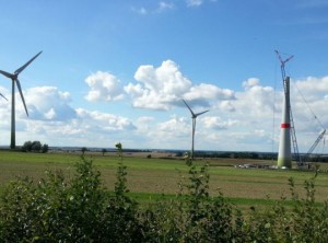Zuwachs für Windpark Wernsdorf / Pressebild: Sabowind