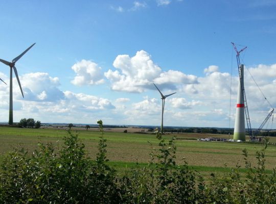 Zuwachs für Windpark Wernsdorf / Pressebild: Sabowind