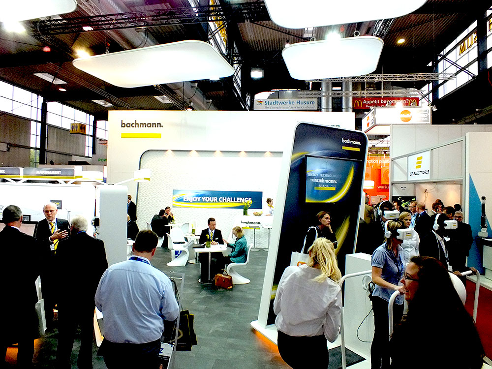 Messestand von Bachmann / Foto: HB