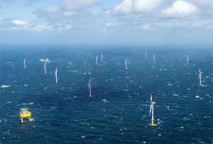Der Windpark Global Tech 1 kann 445.000 Haushalte mit umweltfreundlichem Strom versorgen. / Pressebild: ENTEGA