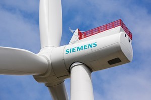 Derzeit testet Siemens die neue Offshore Windenergieanlage SWT-7.0-154 im dänischen Østerild.