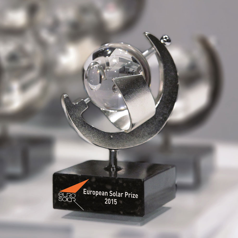 EU Solarpreis / Pressebild: EUROSOLAR e.V.