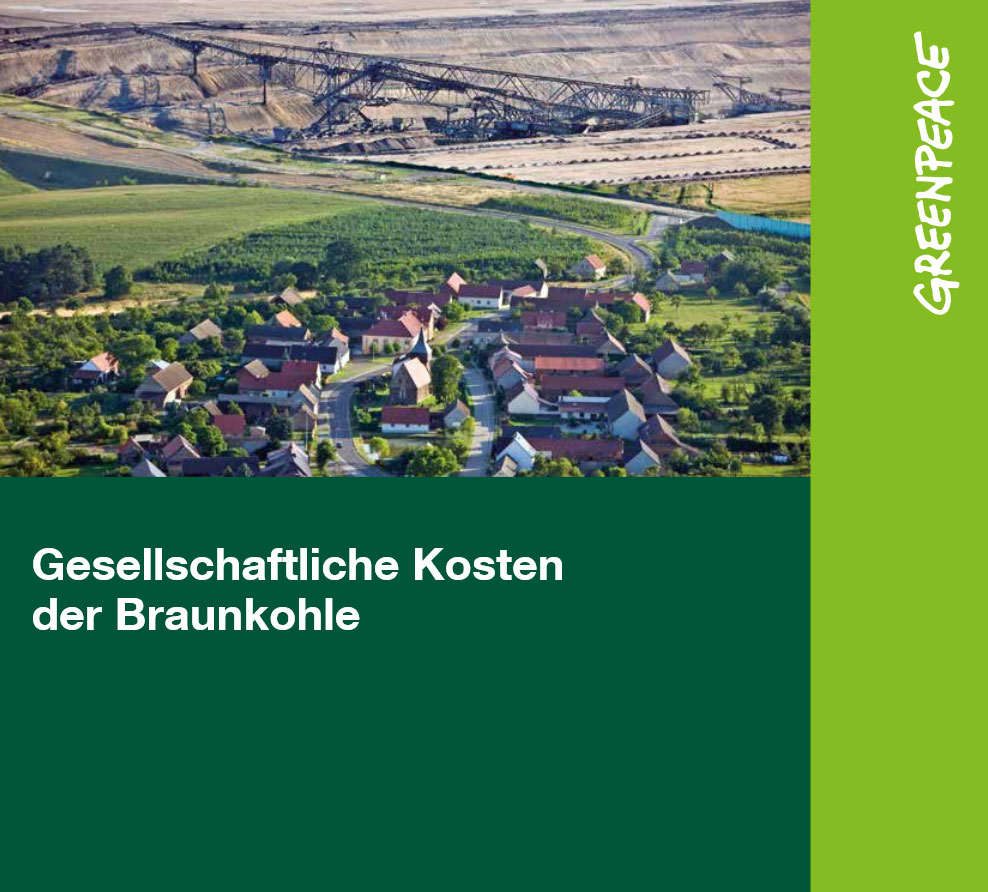 Gesellschaftliche Kosten der Braunkohle