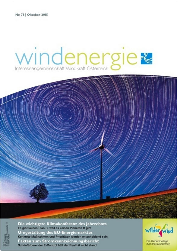 © Cover: Windkraft-Fotowettbewerb / Walter PlöckingerImage