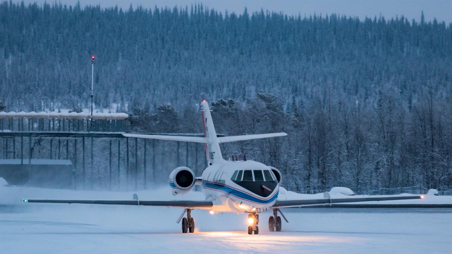 Falcon_Kiruna_Start / Pressebild: DLR