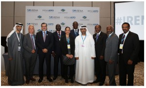 Recipients of project funding and IRENA/ADFD Project Facility representatives 