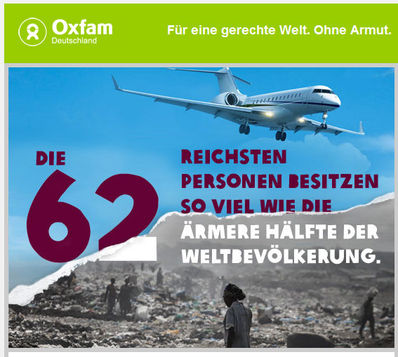 Für eine gerechte Welt. Ohne Armut.