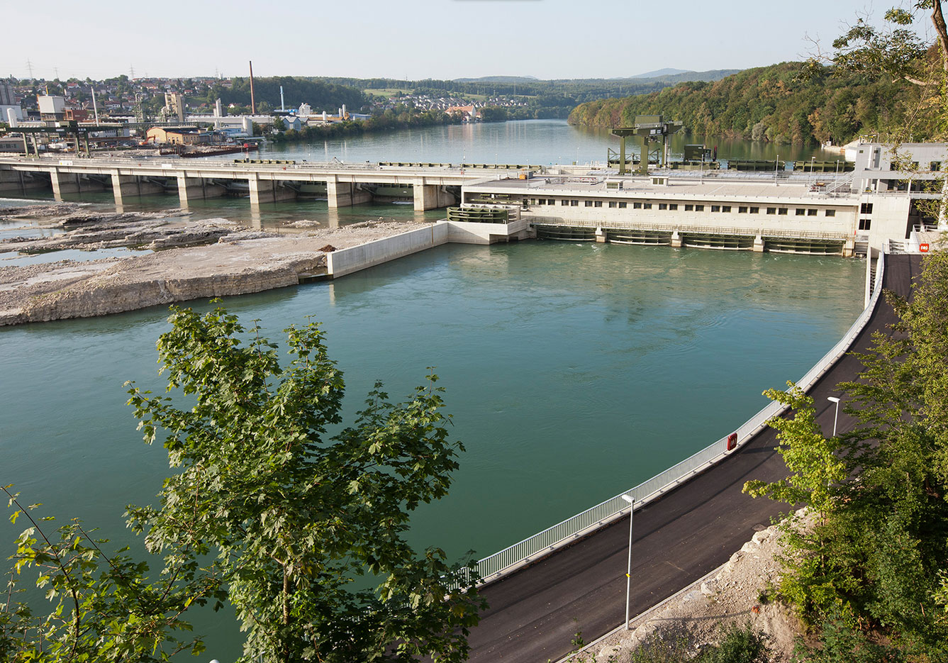 Das Wasserkraftwerk Rheinfelden öffnet am 13. Januar nach vorheriger Anmeldung die Tore für Besucher. / Pressebild