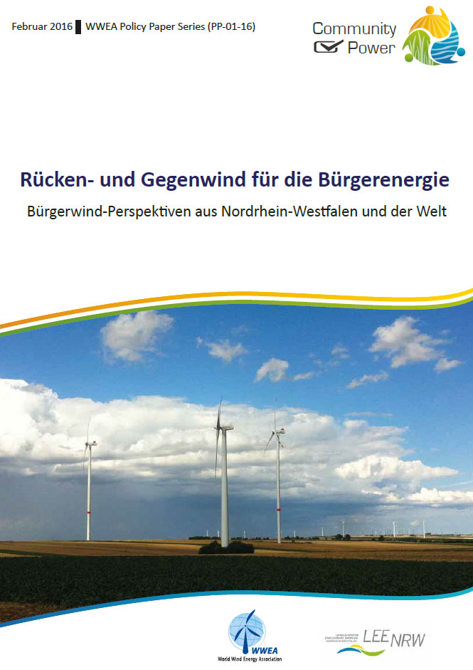 Studie zur Bürgerenergie vorgestellt: Bürgerwind wird durch diskriminierende Politik bedroht