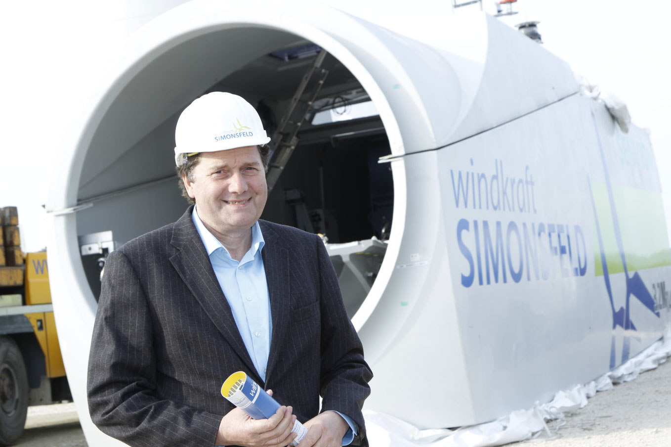 Martin Steininger, Vorstand Windkraft Simonsfeld AG / Pressebild