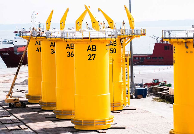 Baustart für Offshore-Windprojekt Arkona in der Ostsee / Pressebild: E.ON SE