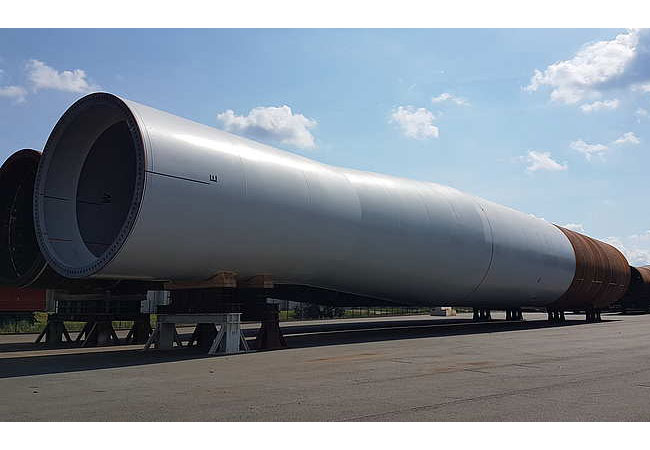 Pressebild: EEW SPC liefert alle Monopiles für Hornsea Project 1