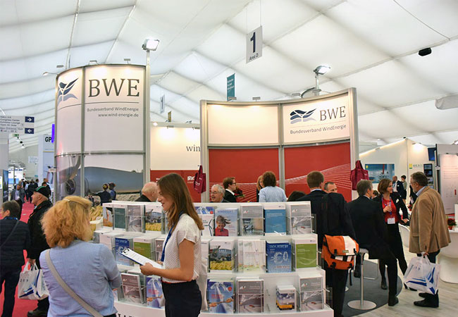 BWE Messestand HusumWind / Foto: HB