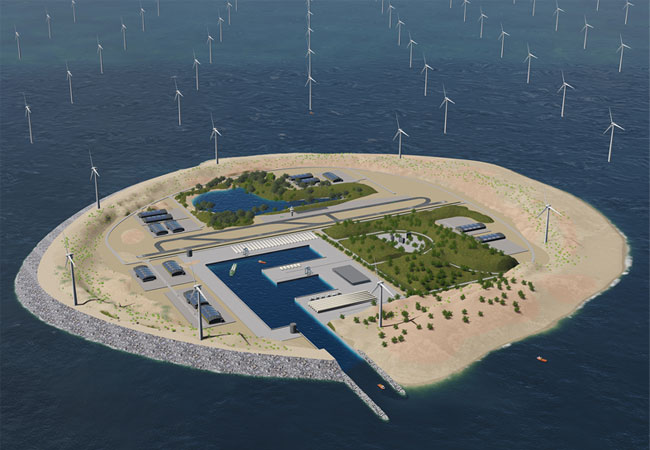 Videos Nordsee Infrastruktur Konzept für umfangreiche Windenergieerzeugung in der Nordsee