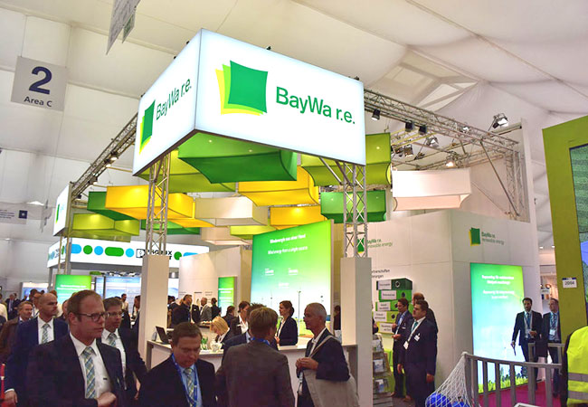 BayWa r.e. feiert auf der HUSUM Wind gleichzeitig die Eröffnung des Windpark Obernwohlde / Foto: HB