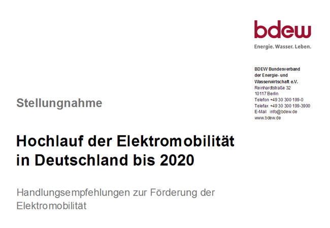 Handlungsempfehlungen zur Förderung der Elektromobilität