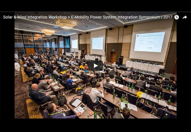 Video: Solar & Wind Integration Workshop + E-Mobility Power System Integration Symposium | 2017