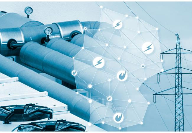 Ziel von MathEnergy ist es, eine Software bzw. Softwarebibliothek zu erstellen, die es prinzipiell ermöglicht, das komplette gekoppelte Gas- und Stromnetz Deutschlands in allen Ebenen abzubilden. / Grafik/Einzelfotos: © Fraunhofer-Institut SCAI, Sankt Augustin