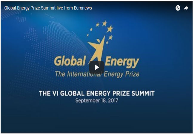 Global Energy Prize Summit live from Euronews