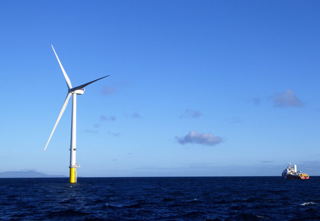 Pressebild: Walney Extension West offshore wind park now producing power in the UK