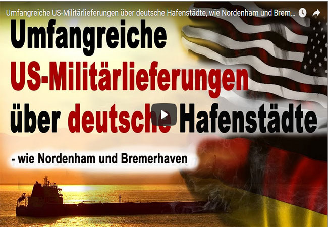 Windkraft-Basishäfen stehen auch für Waffentransporte. Das ist doch vollkommen absurd!