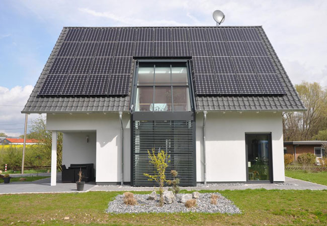 Pressebild: LG Solar-Haus