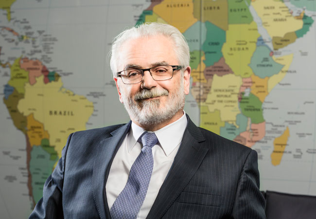 Pressebild: WK-Interview mit Herrn Jaguaribe von Apex-Brasil zur Entwicklung der brasilianischen Energiewirtschaft.