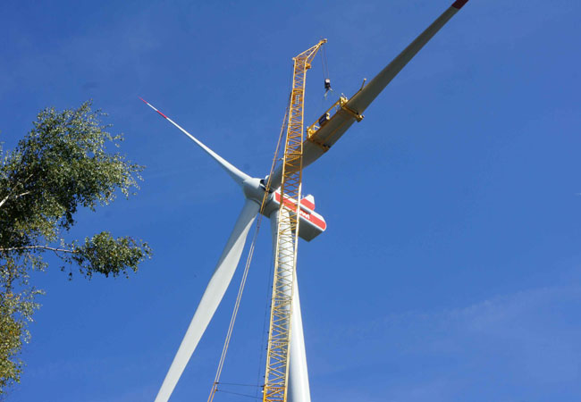 Pressebild: Windpark Höcherberg Triodos Bank