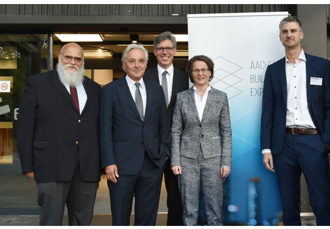 Pressebild: Innovations-Impulse für die Baubranche – AACHEN BUILDINGS EXPERTS blicken auf erfolgreichen Start zurück