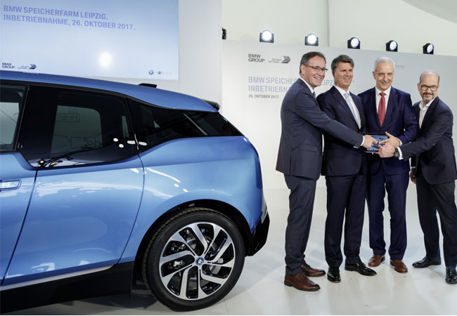 Pressebild: Im Werk Leipzig lief heute der 100.000ste BMW i3 vom Band
