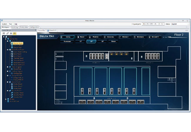 Presssebild: Delta stellt neuen InfraSuite Device Master vor: leistungsstarke Lösung für das Facility-Management zum kostenlosen Download / © 2017 Delta Energy Systems (Germany) GmbH