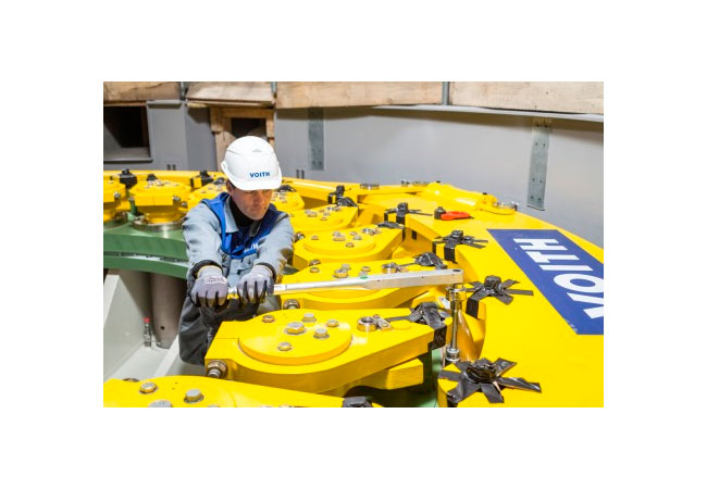 Pressebild: Service Arbeiten für das Wasserkraftwerk Reisseck ermöglichen störungsfreien Betrieb und langjährige Verfügbarkeit.