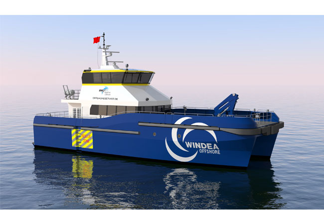 Pressebild: Crew Transfer Vessel WINDEA