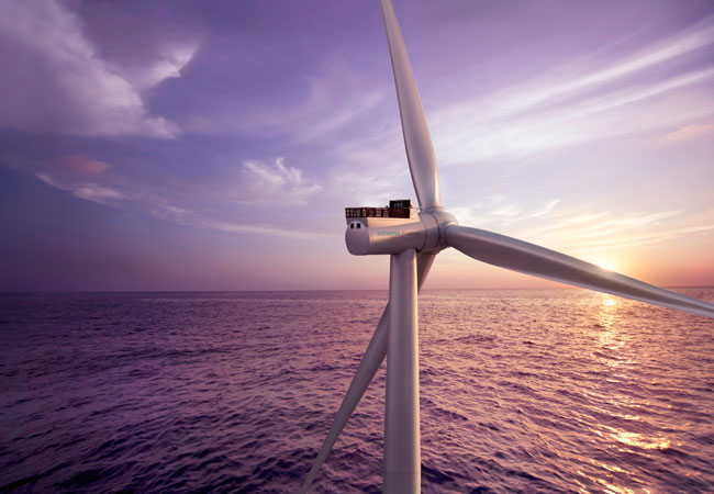 Pressebild: SG-8, die neue Offshore Turbine von Siemens Gamesa