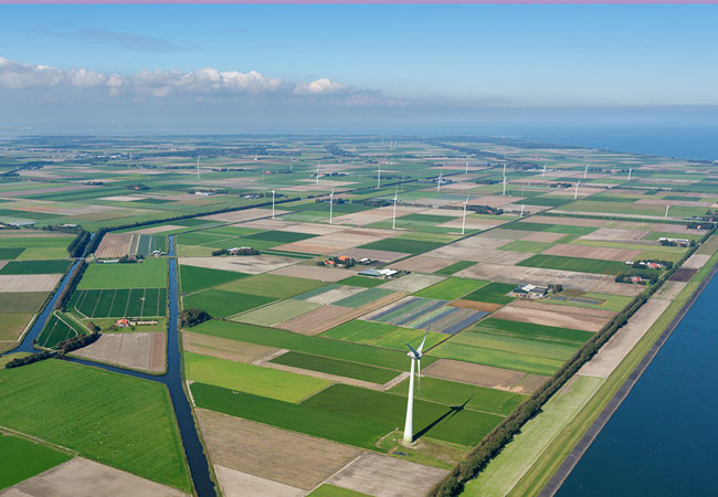 Pressebild: Windpark Wieringermeer