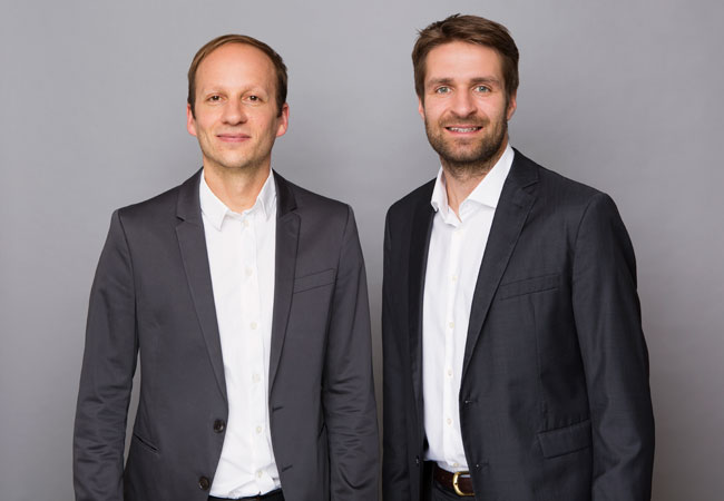 Pressebild: ZOLAR-Gründer Gregor Loukidis (links) und Alex Melzer (rechts)