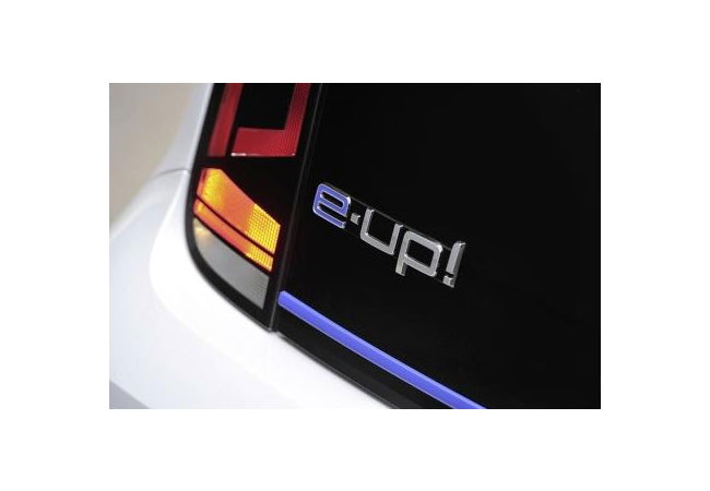 Pressebild: e-up! - Stromverbrauch in kWh/100 km: 11,7 (kombiniert), CO2-Emission in g/km: 0 (kombiniert), Effizienzklasse: A+. Sämtliche Verbrauchsangaben beziehen sich auf den Tag der Veröffentlichung dieser Presseinformation